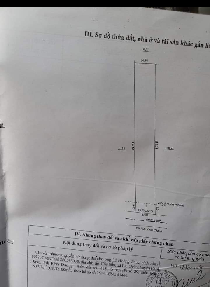 Bán nhà mặt tiền cao bá quát giá 3tỷ150 dt 17×113×100tc