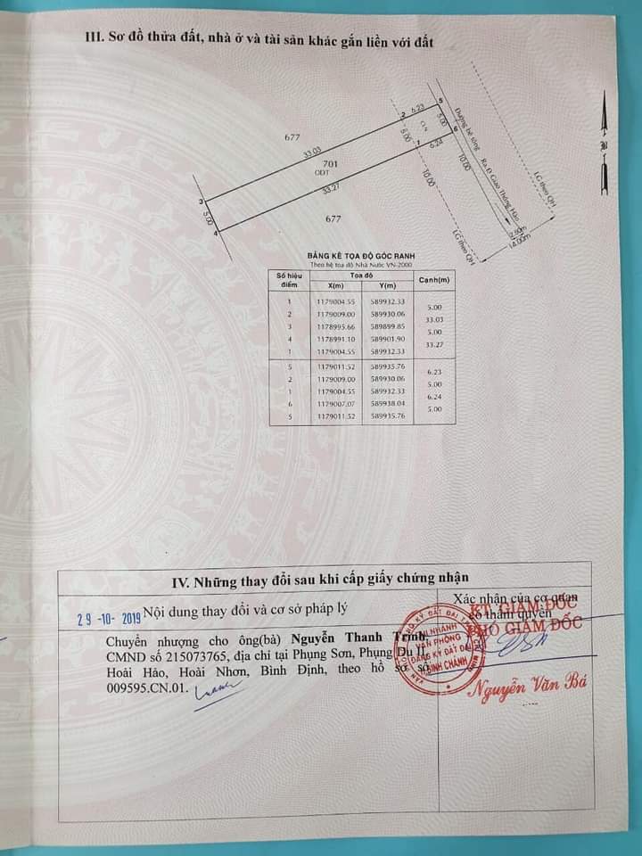 Bán gấp lô đất 196,6m2 giá 2ty8