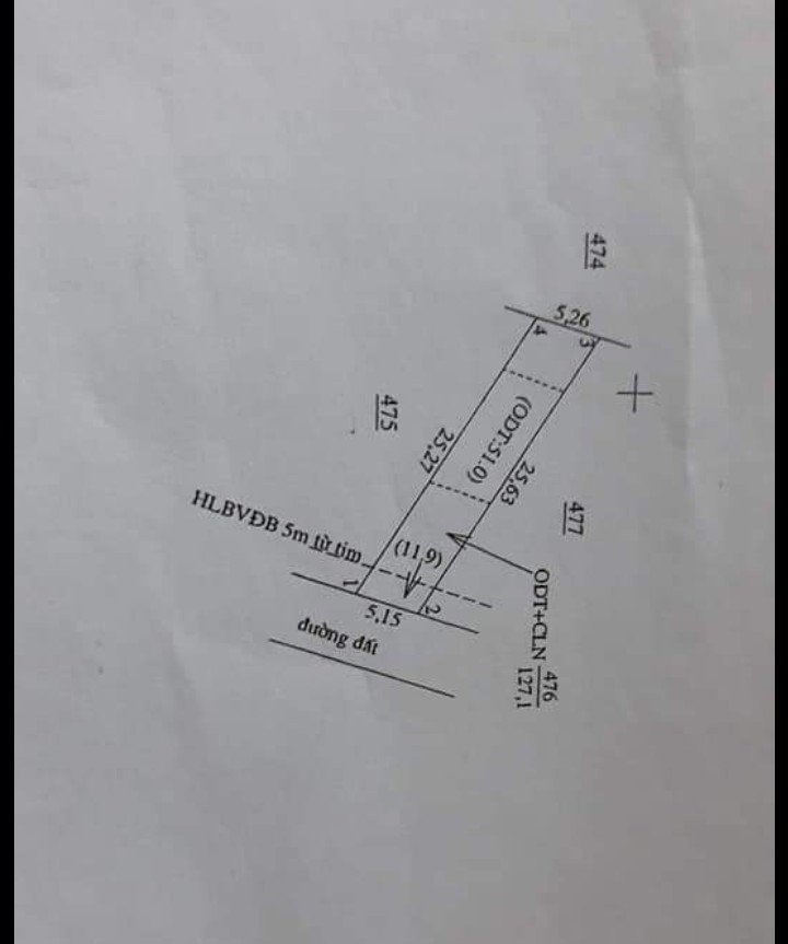 Cần bán 5x25x50tc giá 390tr.