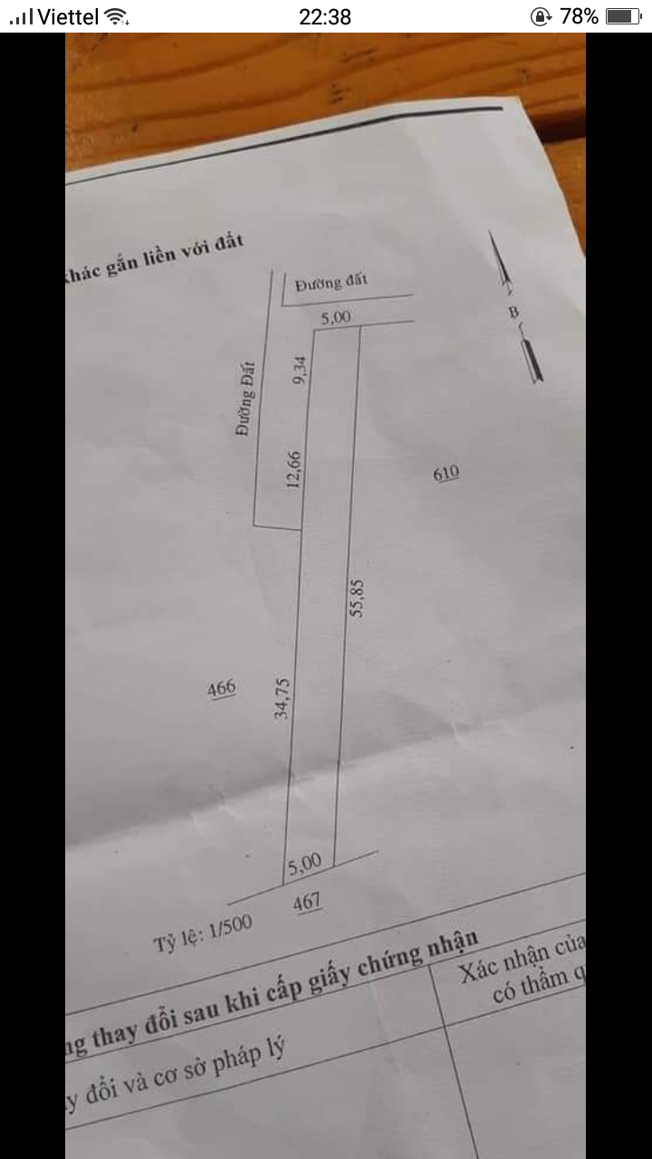 cần bán gấp căn nhà 5x55x100tc giá 500tr