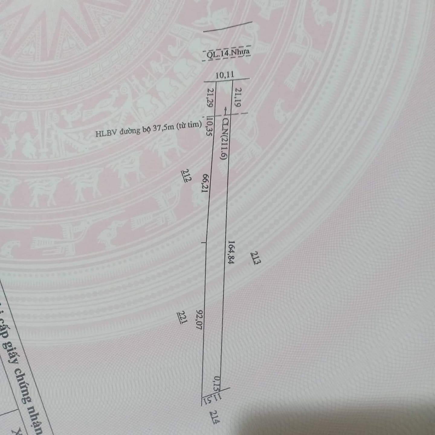 Bán đất Nha Bích – Chơn Thành giá 4,9ty dt 11×164