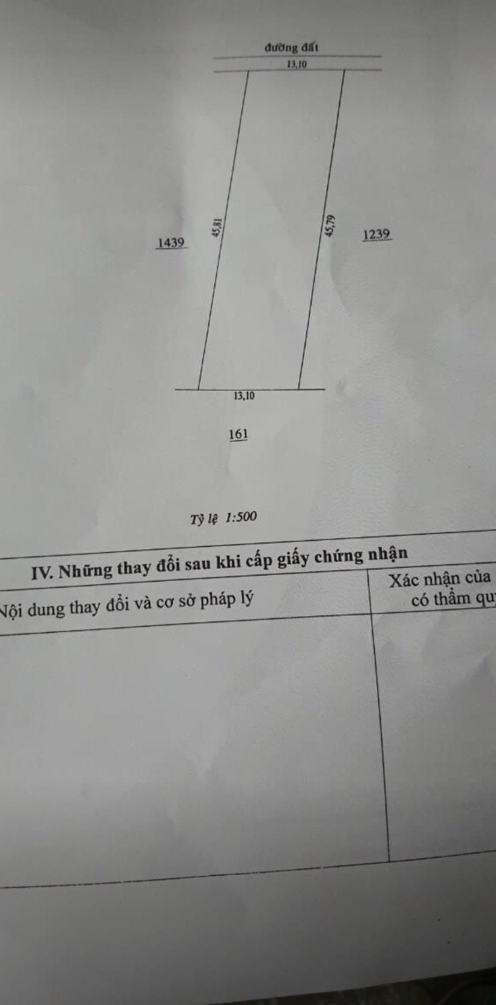 Bán đất Tân Khai giá 1ty2 dt 12×45