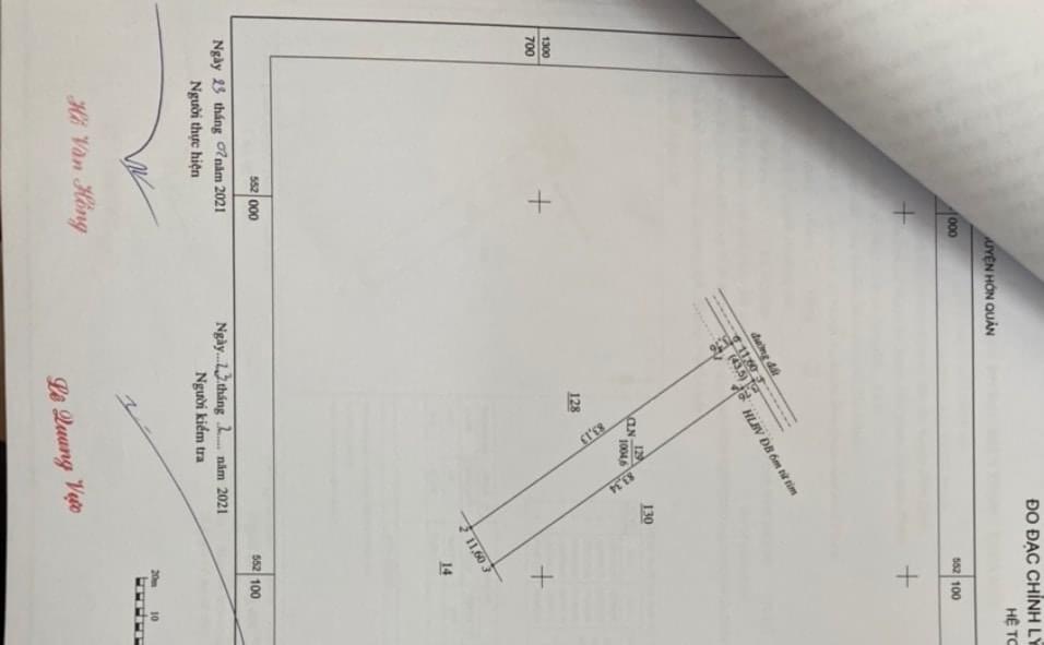 Bán đất Thanh An giá 250tr dt 11×83