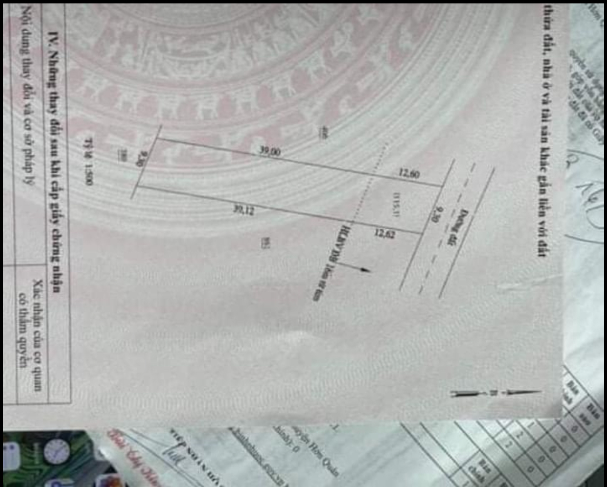 Bán đất Minh Hưng giá 220tr dt 9x50x50tc