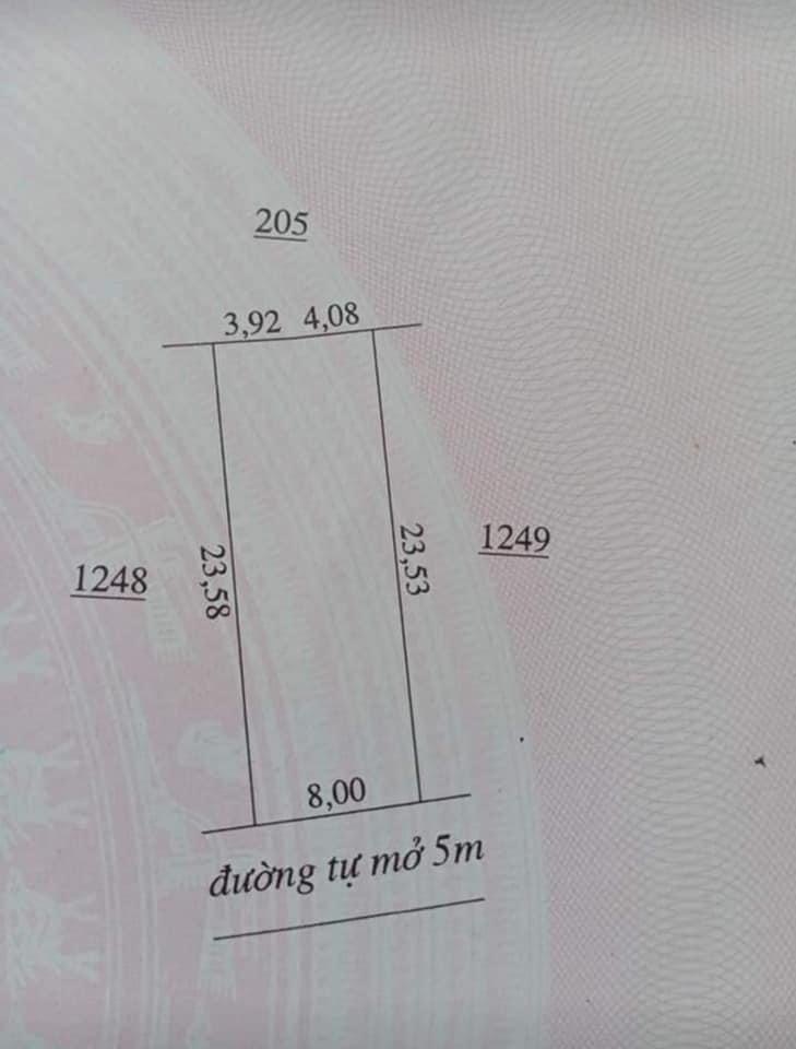 Bán đất phường Tân Xuân giá 1,1tỷ dt 8*24*50tc