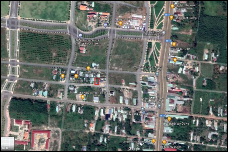 Bán đất thị trấn Tân Khai giá 2,3tỷ dt 215m2