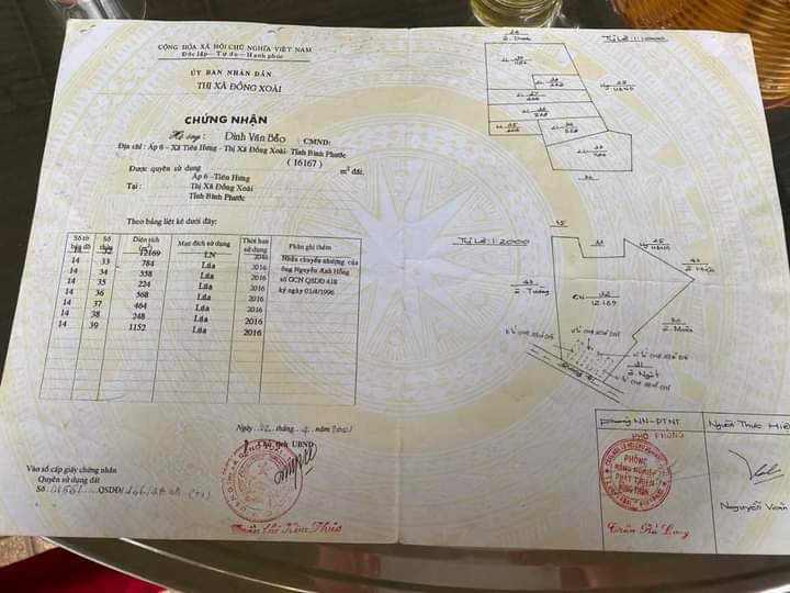Bán đất có cao su xã Tiến hưng giá 16tỷ dt 1ha6
