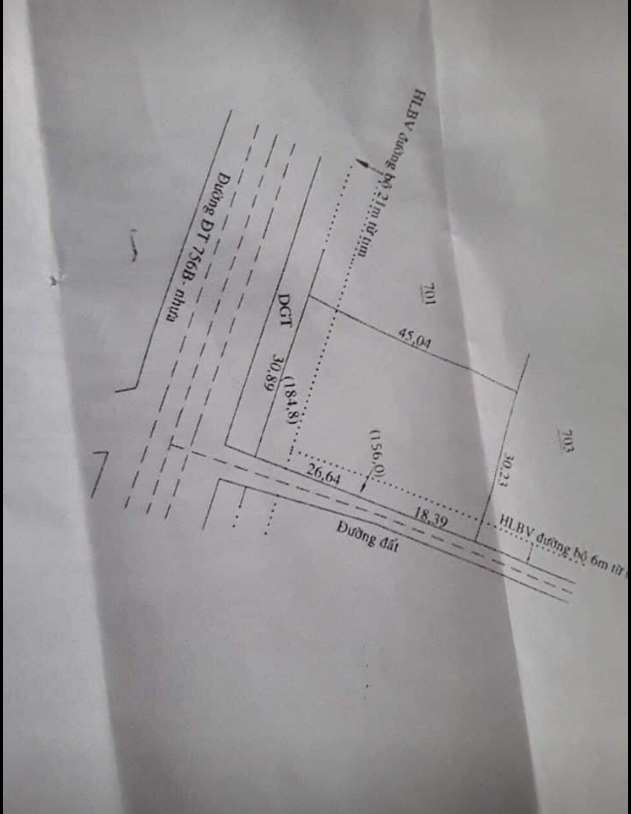 Bán đất thị trấn Tân Khai giá 220tr/m dt 30x45x100tc