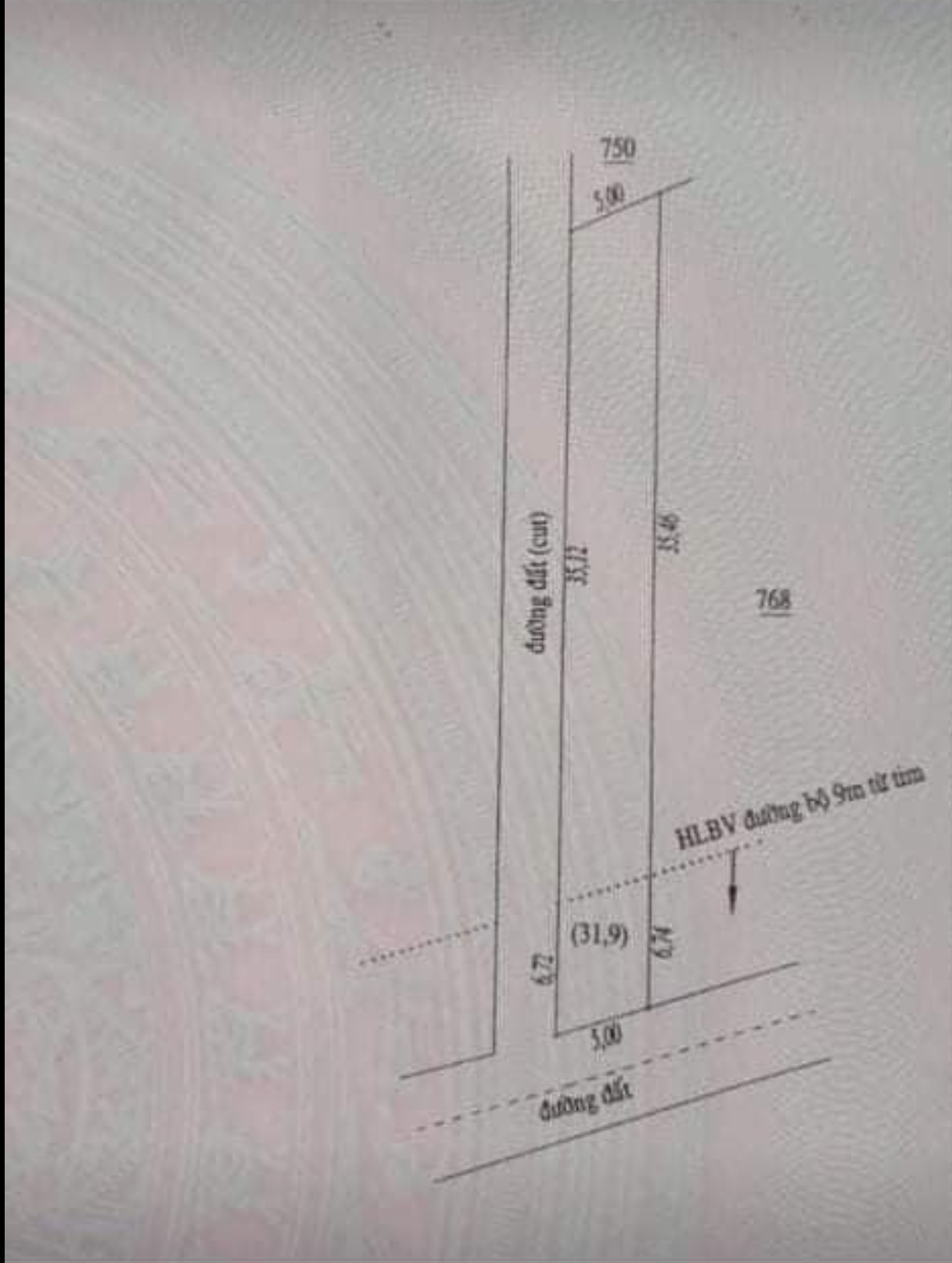 Bán đất thị trấn Tân Khai giá 670tr dt 5x35x50tc