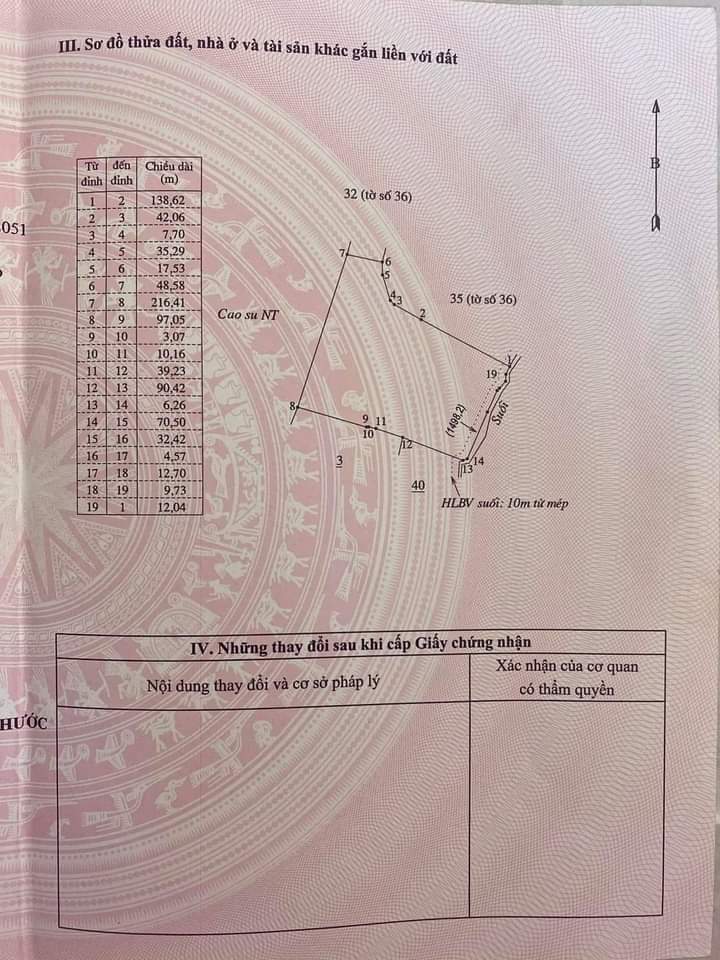 Bán đất xã Long Bình giá 10 tỷ dt 4ha3