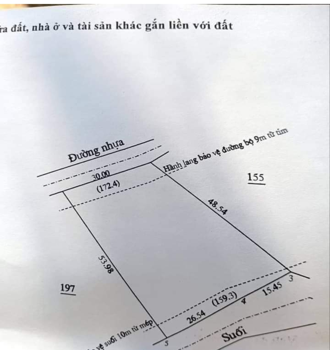 Bán đất xã Tân Tiến giá 45tr/m dt 30*48 full tc