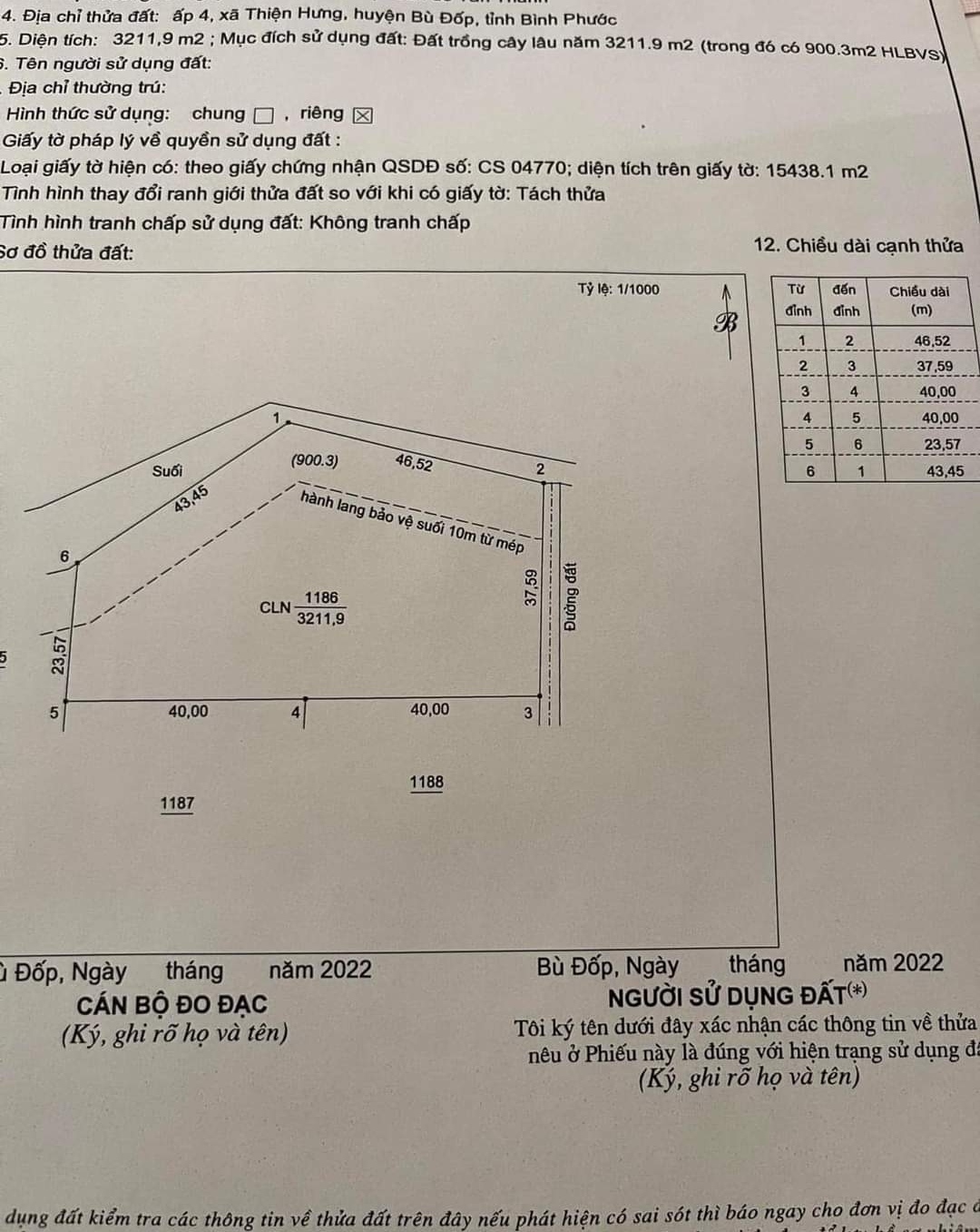 Bán đất xã Thiện Hưng giá 25tr/m dt 3,2xào