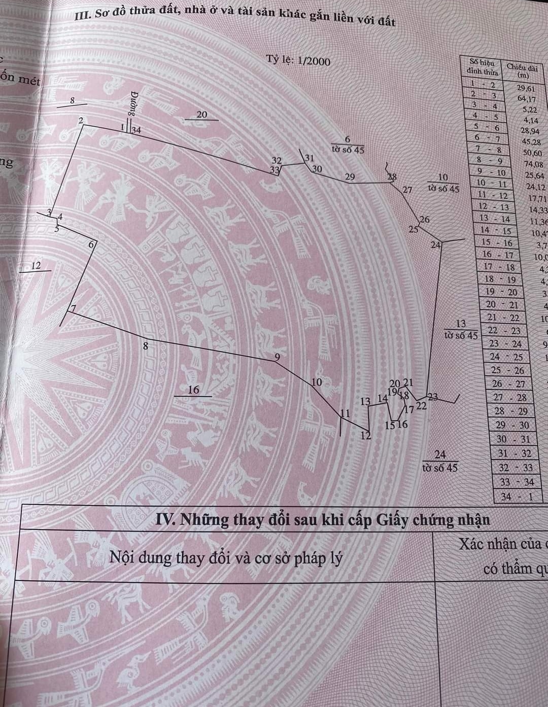 Bán đất xã Phước Minh giá 4,6tỷ dt 2,78ha