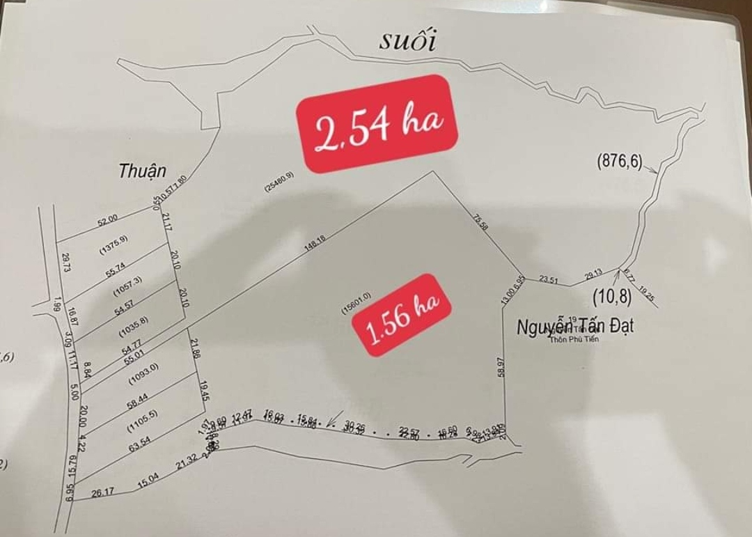 Bán đất xã Phú Trung giá 9tỷ dt 4,6ha