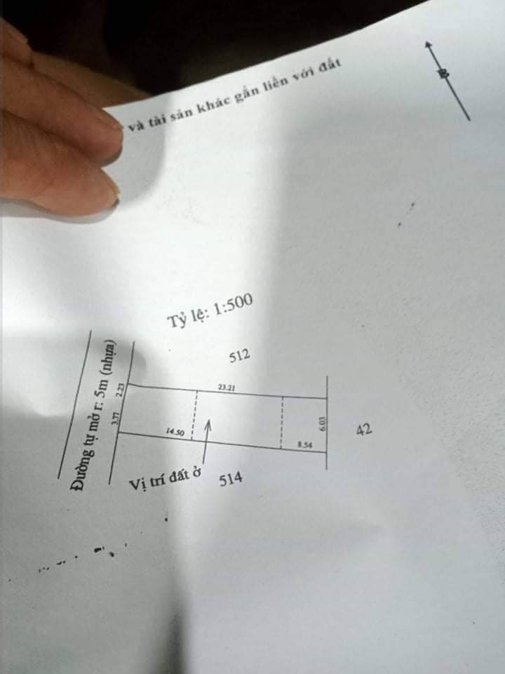 Bán đất khu 2 phường Thác Mơ giá 1 tỷ 050tr dt 6x23x60 tc