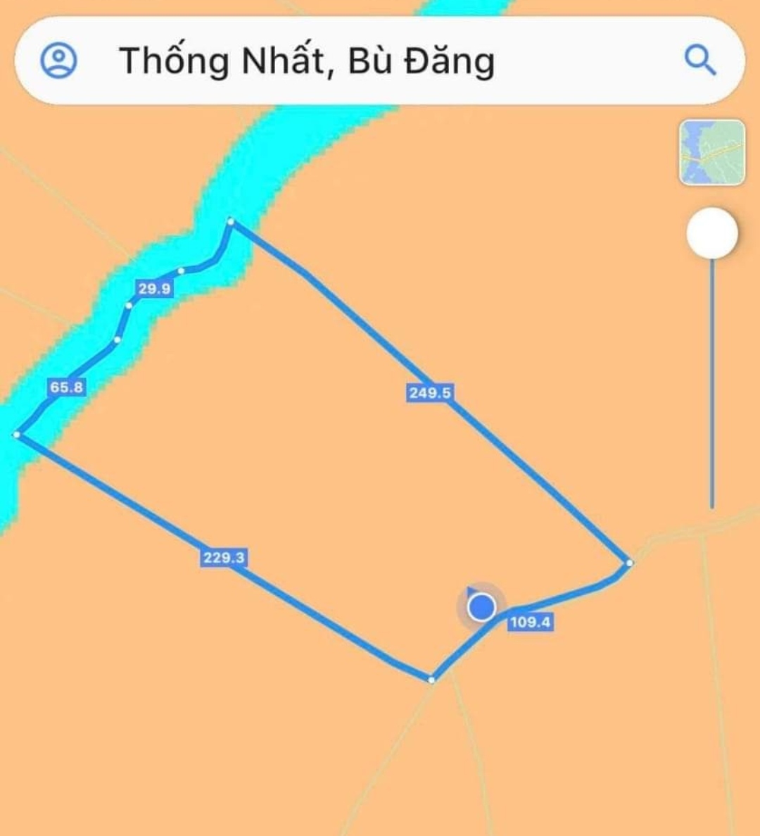 Bán đất xã Thống Nhất giá 3,3tỷ dt 2,9ha điều