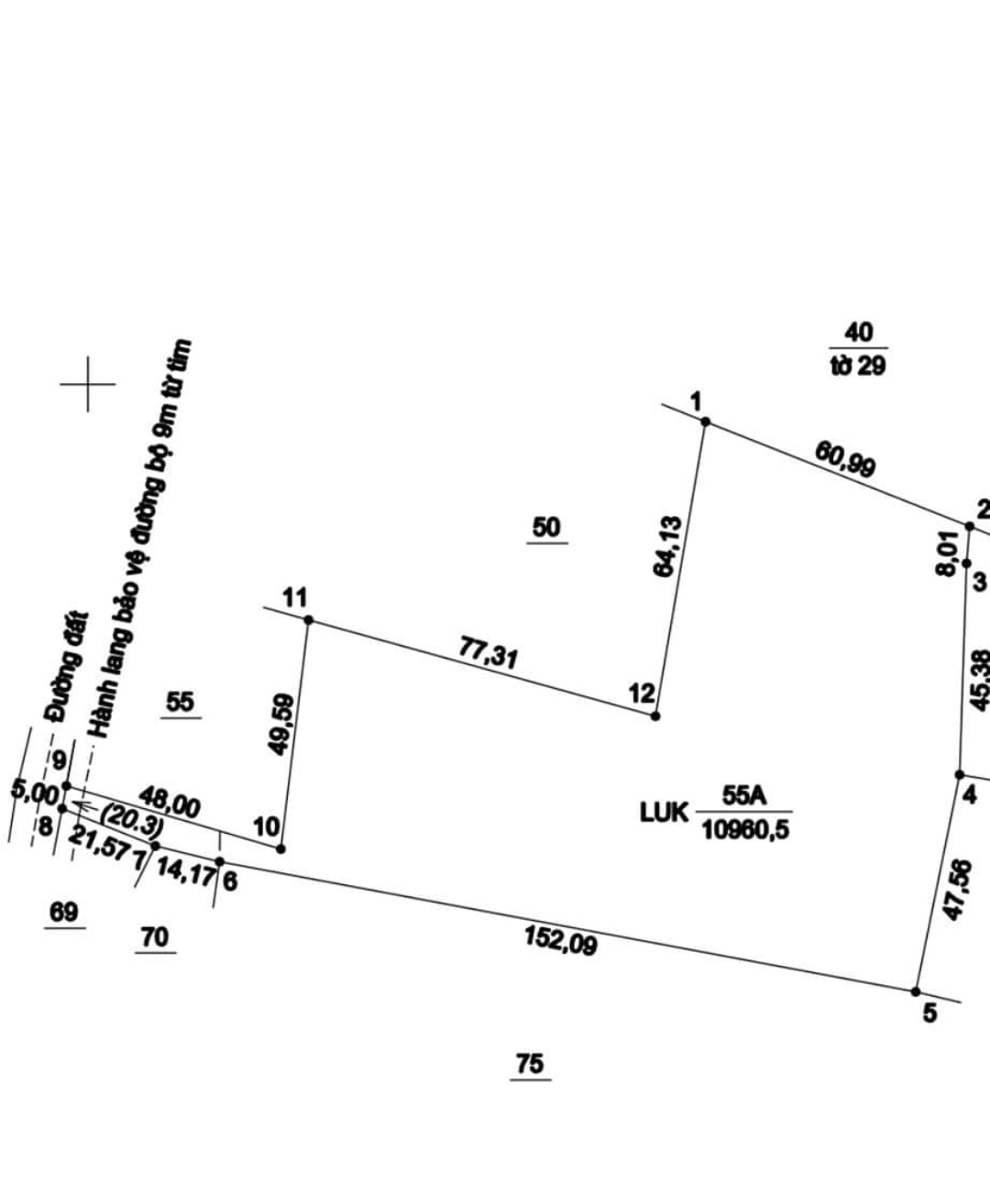 Bán đất xã Thanh Hoà giá 1,3tỷ dt 1,1ha