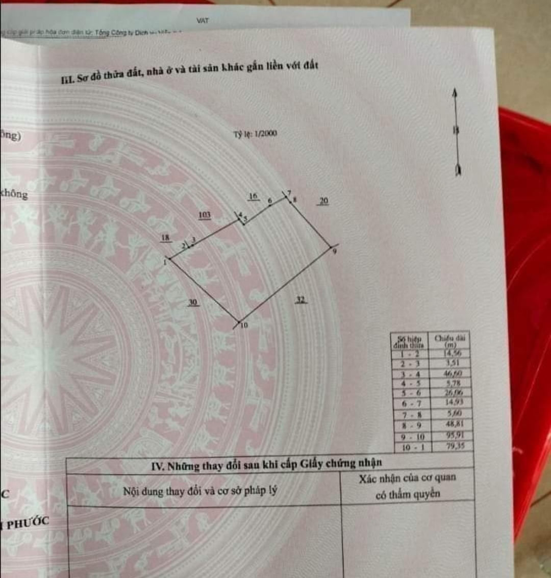 Bán đất xã Phú Văn giá 850tr dt 6,5sào