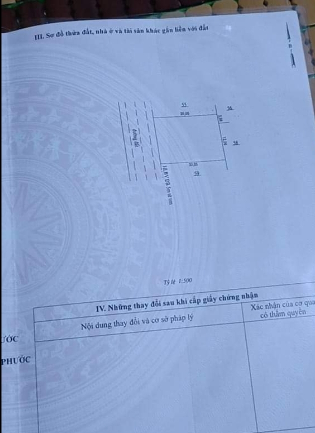 Bán đất xã Thanh Bình giá 1 tỷ 250tr dt 10×20×full tc