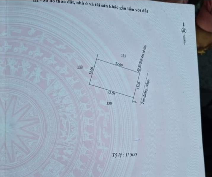 Bán đất ấp 6 xã Tiến Hưng giá 235tr/m dt 13×22×200tc