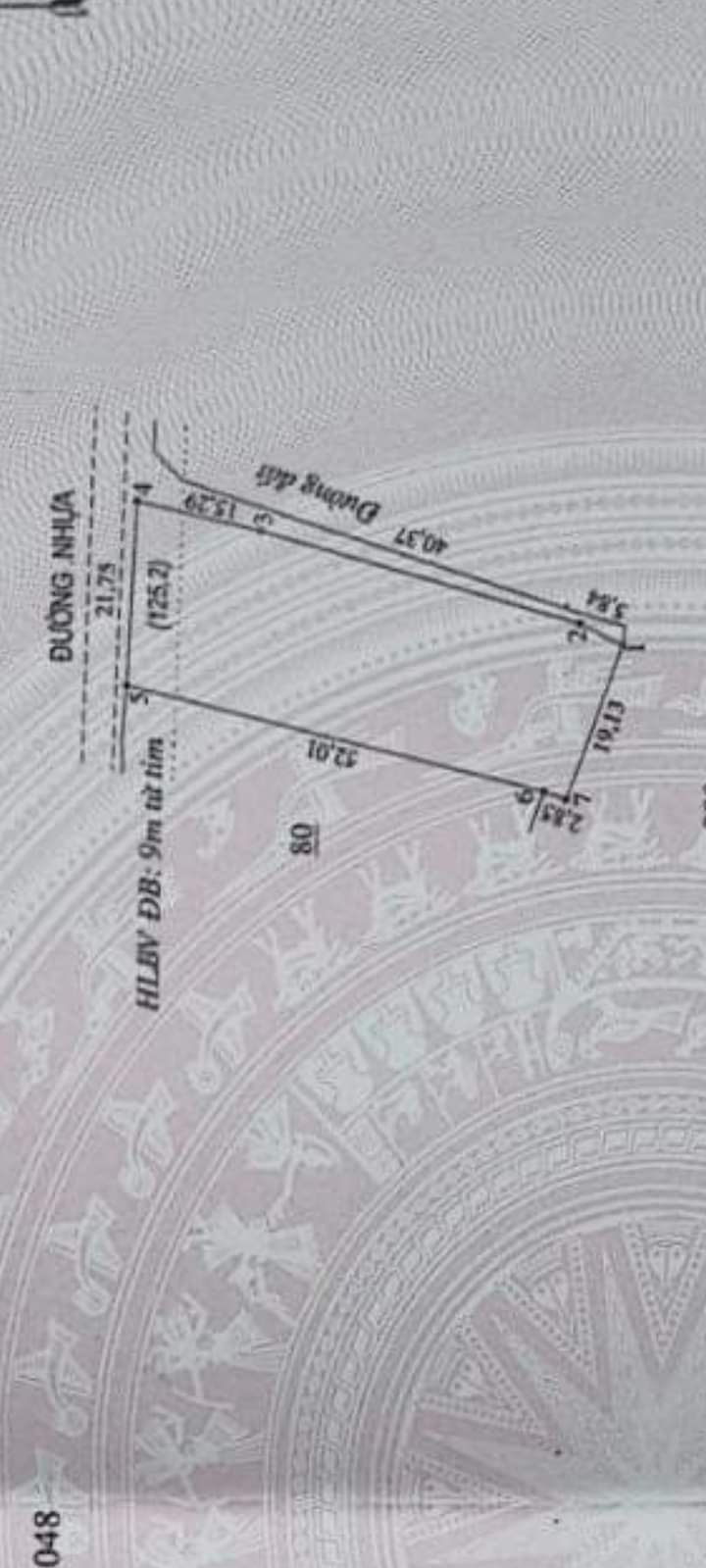 Bán đất xã Bình tân giá 2 tỷ 500tr dt 22x52x100 tc