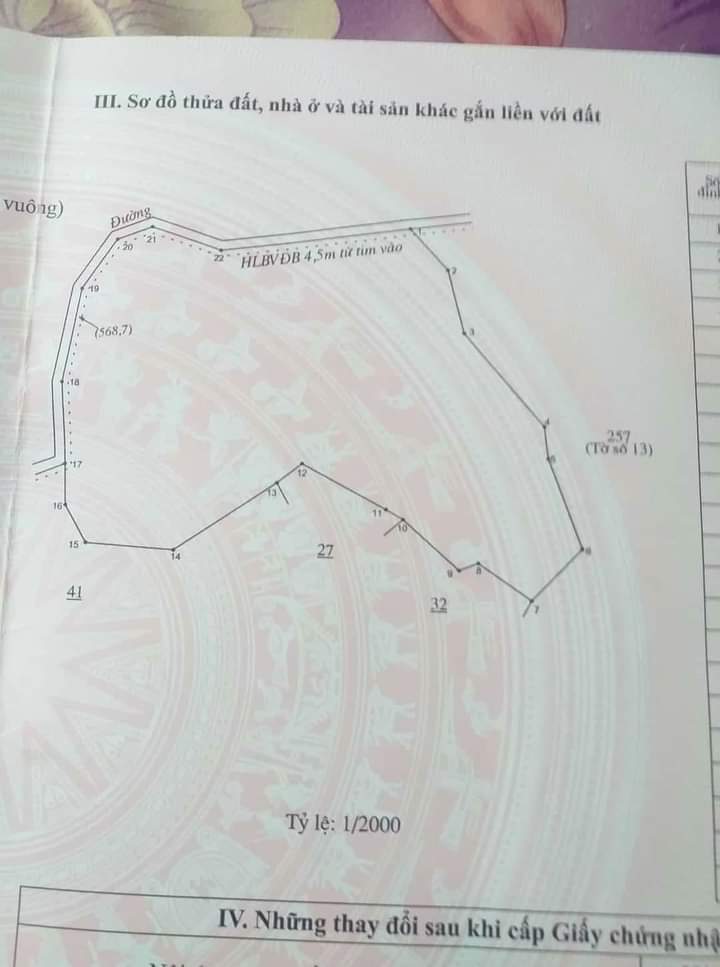 Bán đất xã Đăk Ơ giá 2tỷ3 dt 2ha2