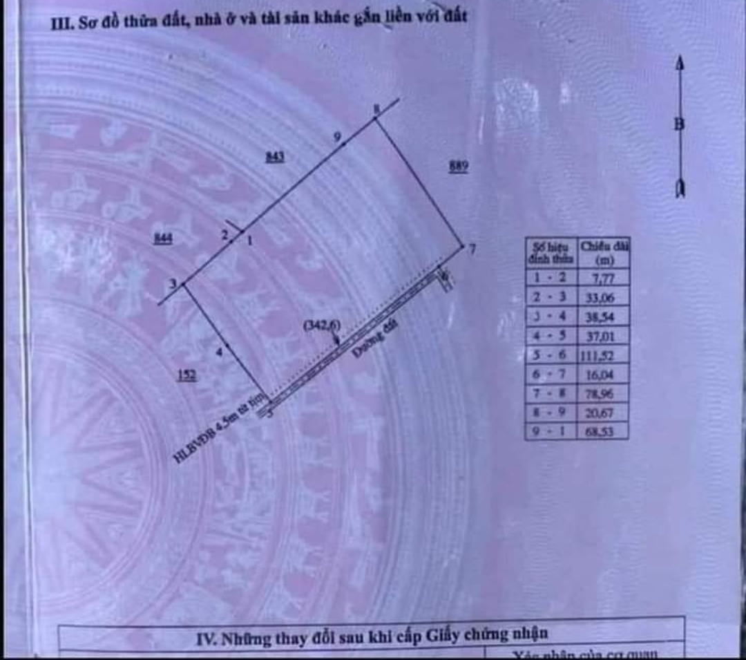 Bán đất xã Đức Hạnh giá 2,2tỷ dt 1ha