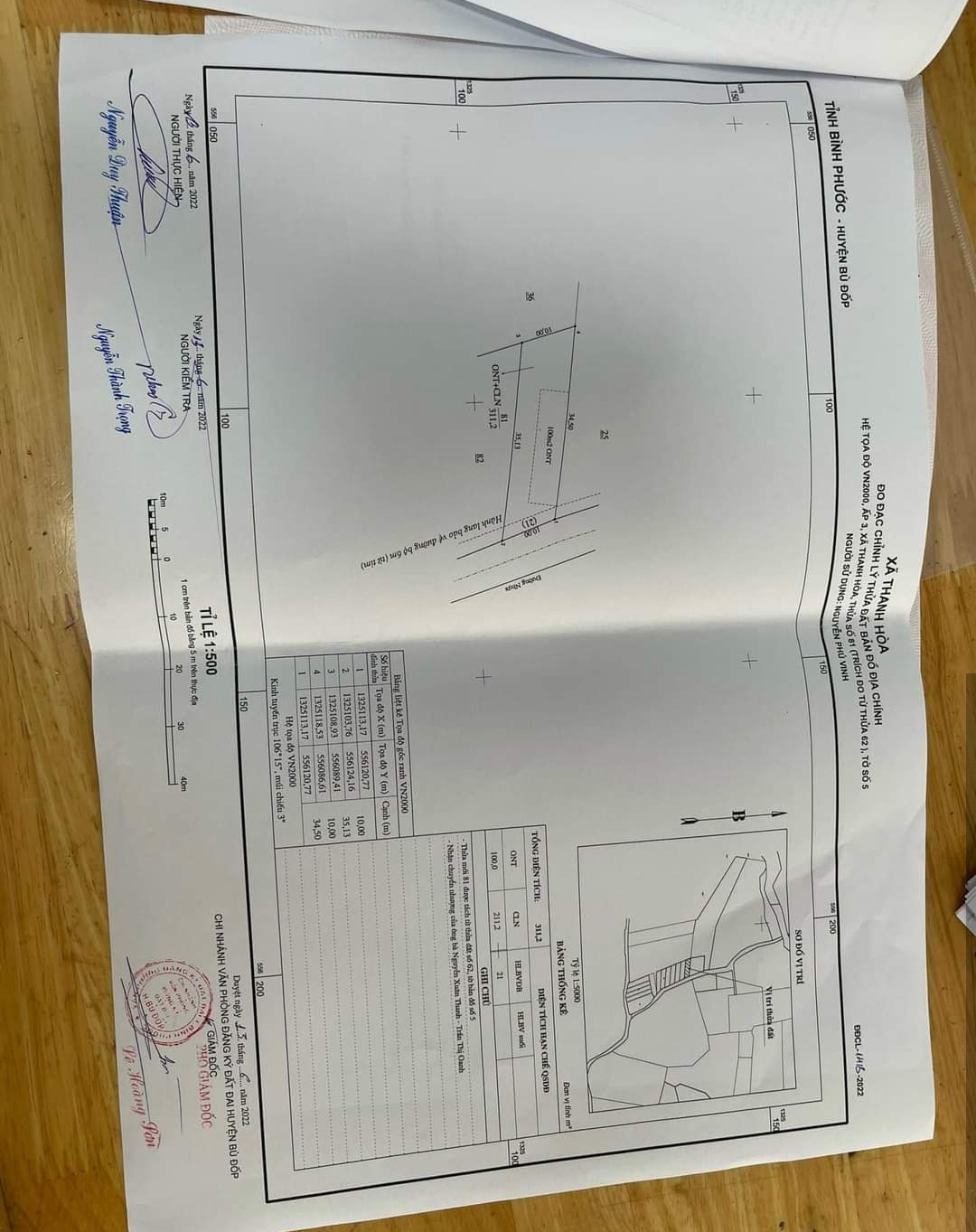 Bán đất xã Thanh Hoà giá 580tr dt 10*35*100tc