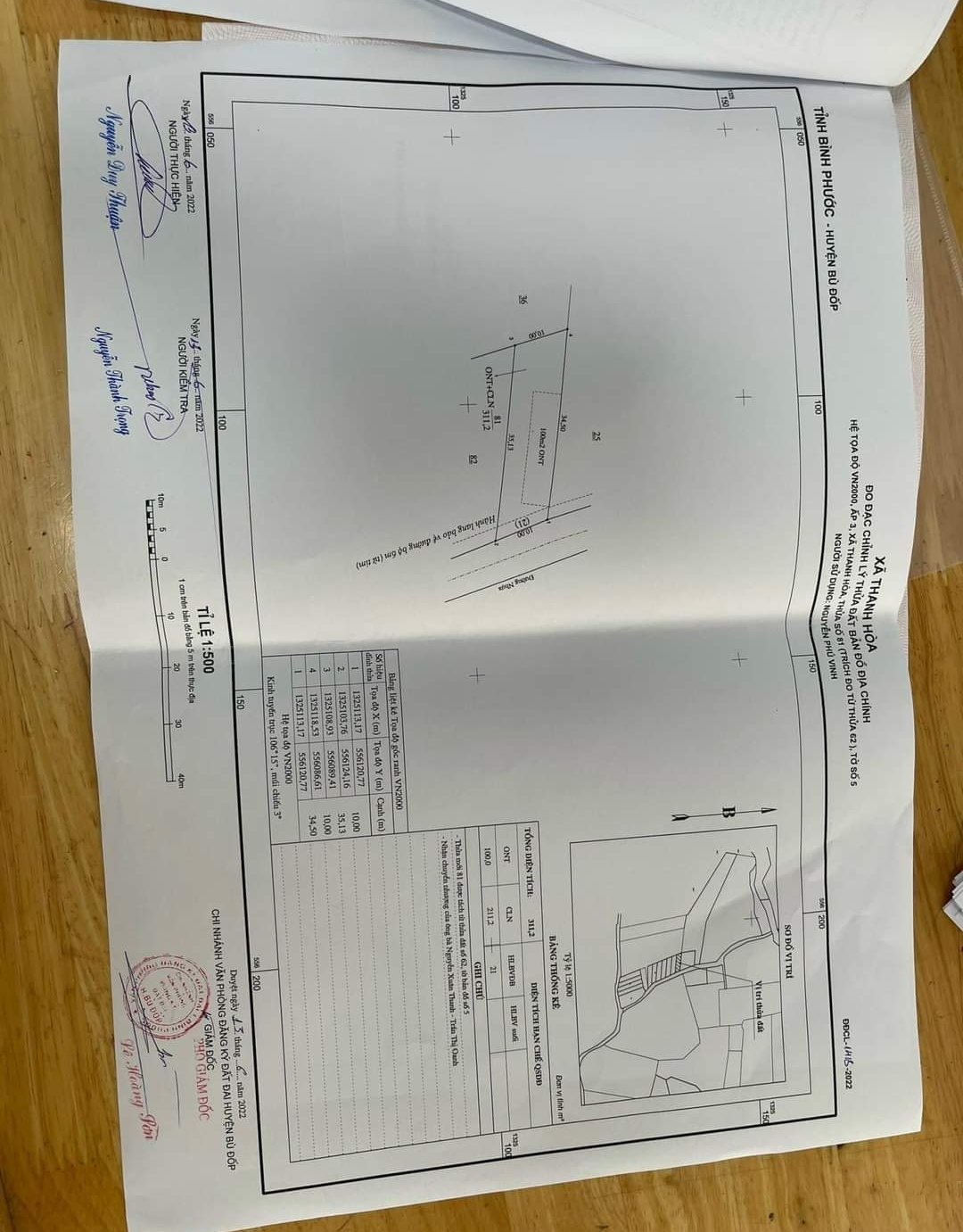 Bán đất xã Thanh Hoà giá 580tr dt 10*35*100tc