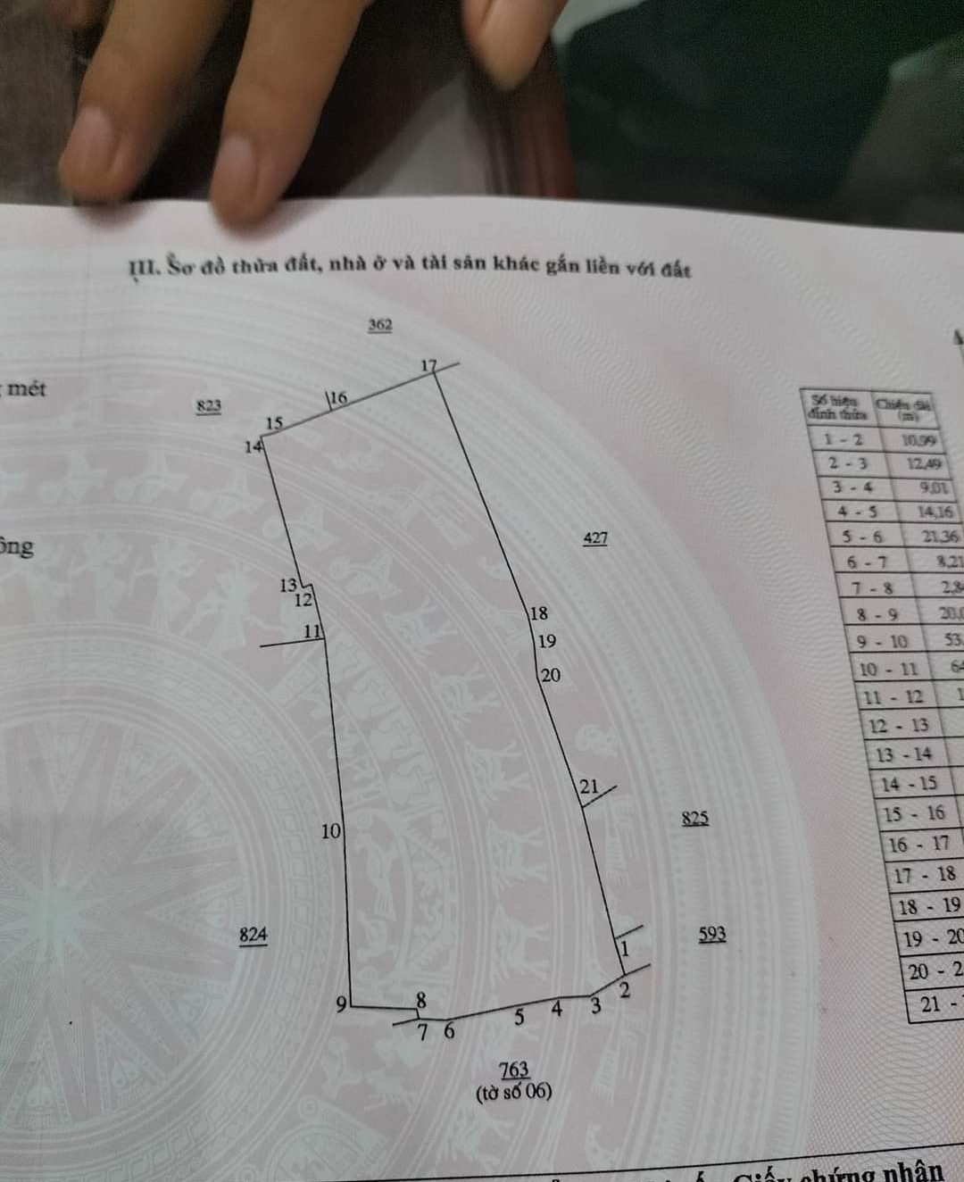 Bán đất xã Đức Hạnh giá 2,4tỷ dt 1,5ha