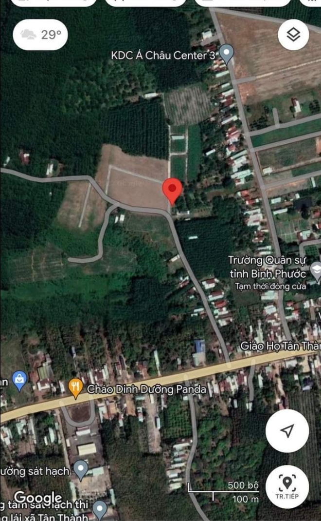 Bán đất ấp 6 xã Tân Thành giá 240tr/m dt 6×85×100tc