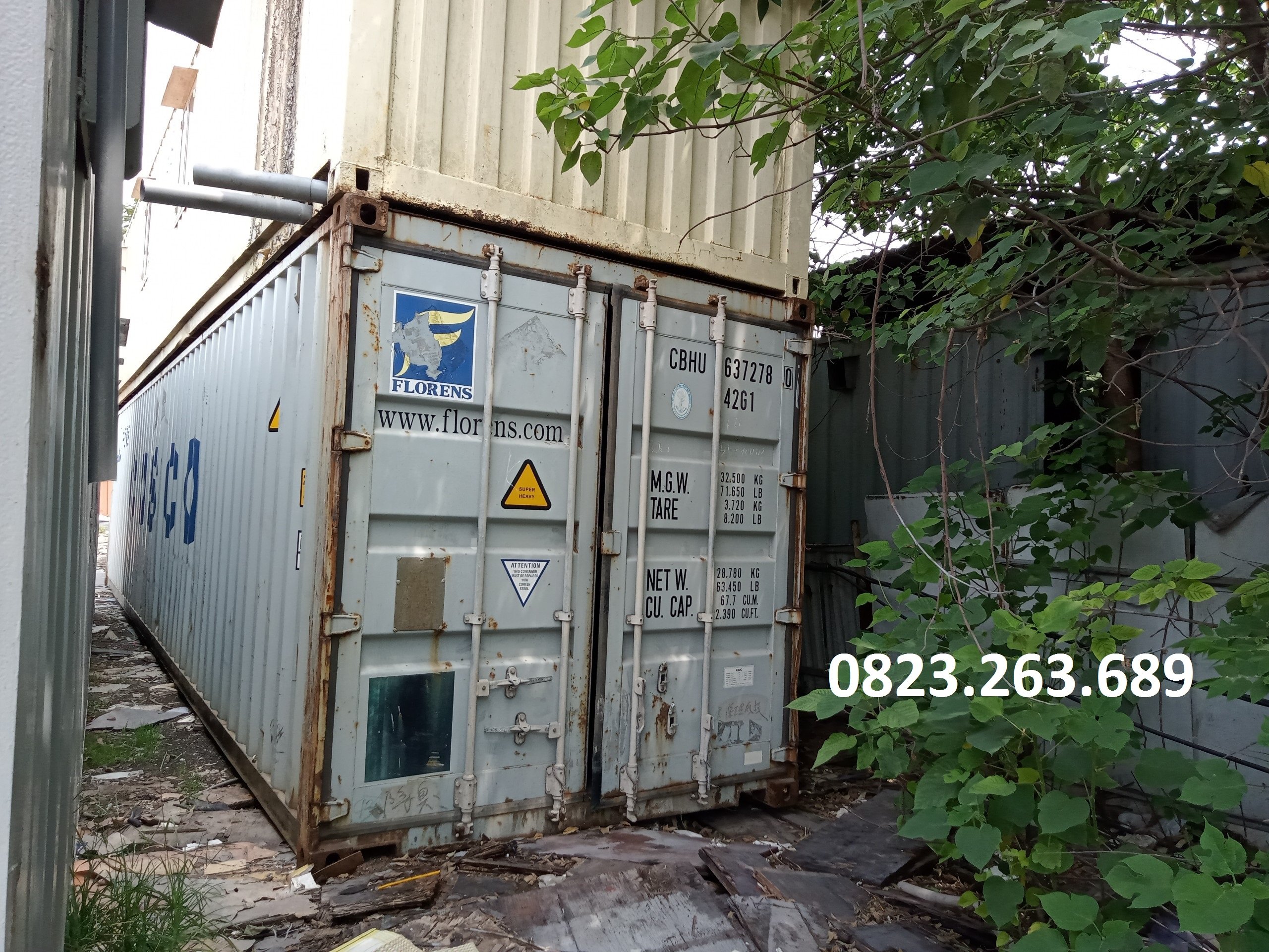 Thuê container kho, container văn phòng giá rẻ tại Miền Bắc