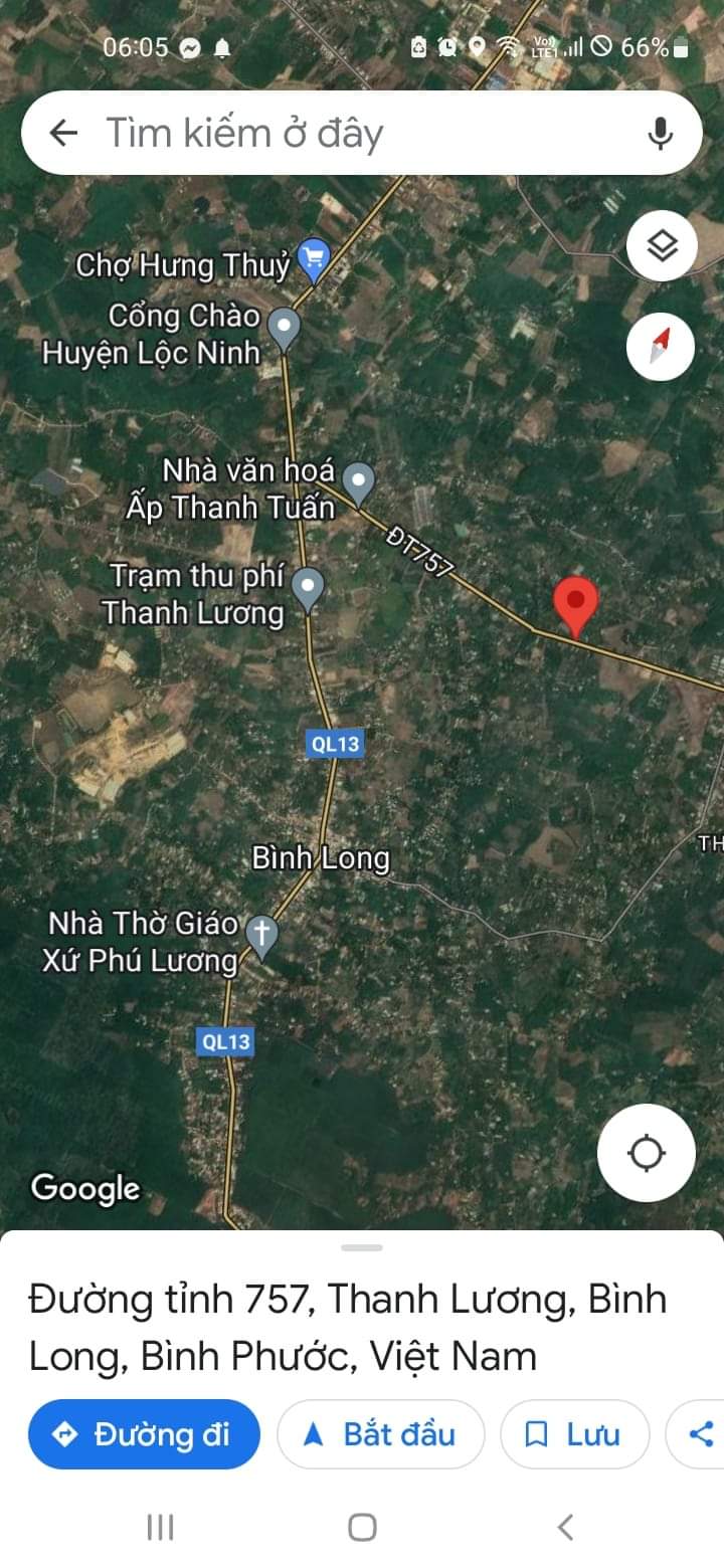 Bán đất xã  Thanh Lương giá 599tr dt 5×34
