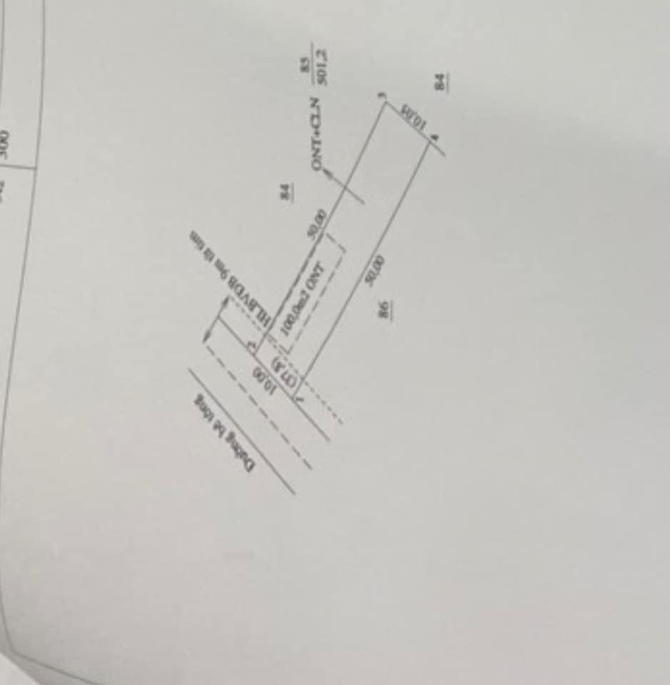 Bán đất xã Lộc An giá 270tr dt 10x50x100tc