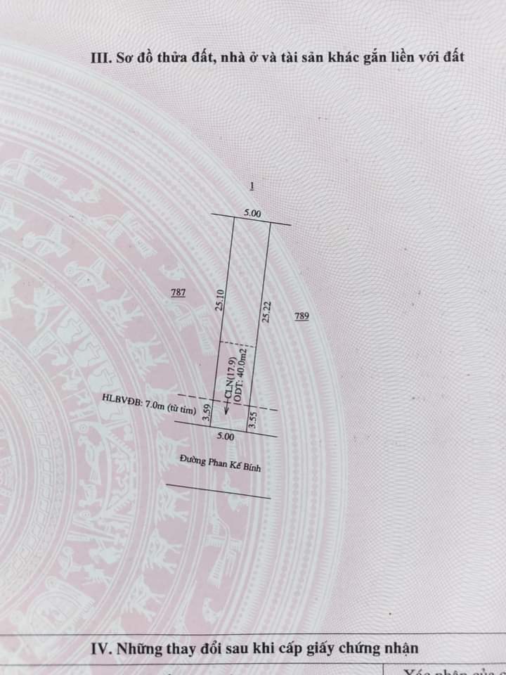 Bán đất phường Hưng Long giá 750tr dt 5×27.7