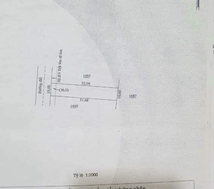 Bán đất tt Tân Khai giá 2tỷ3 dt 10×50×100tc