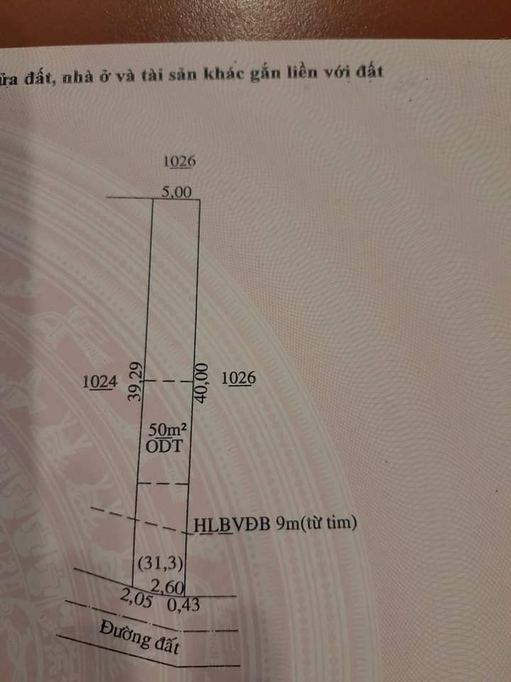 Bán đất khu phố Bình Tân phường An Lộc giá 690tr dt 5×39×50tc