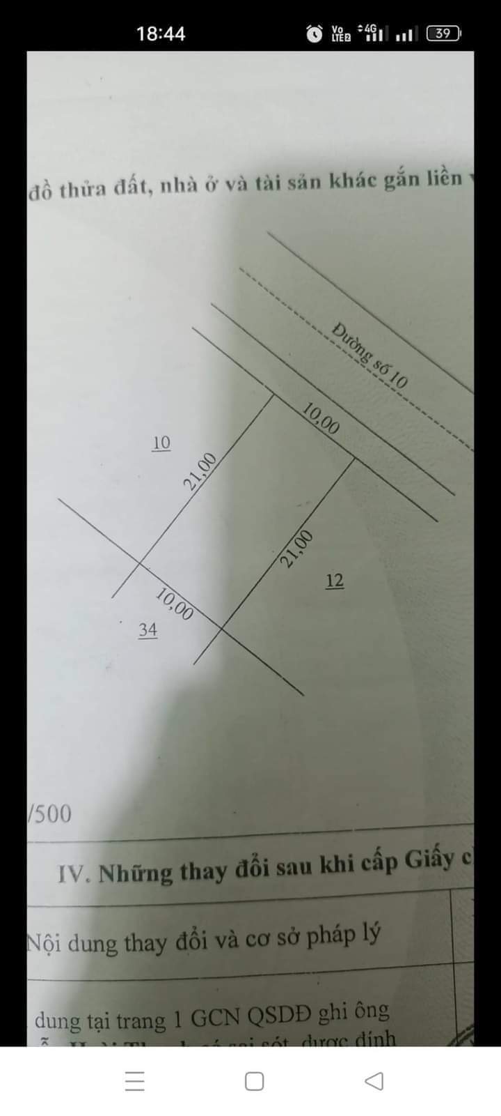 Bán đất xã Lộc Hiệp giá 850tr dt 10×21