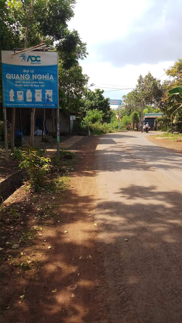 Bán đất xã Lộc Quang giá 50tr/m dt 17×25