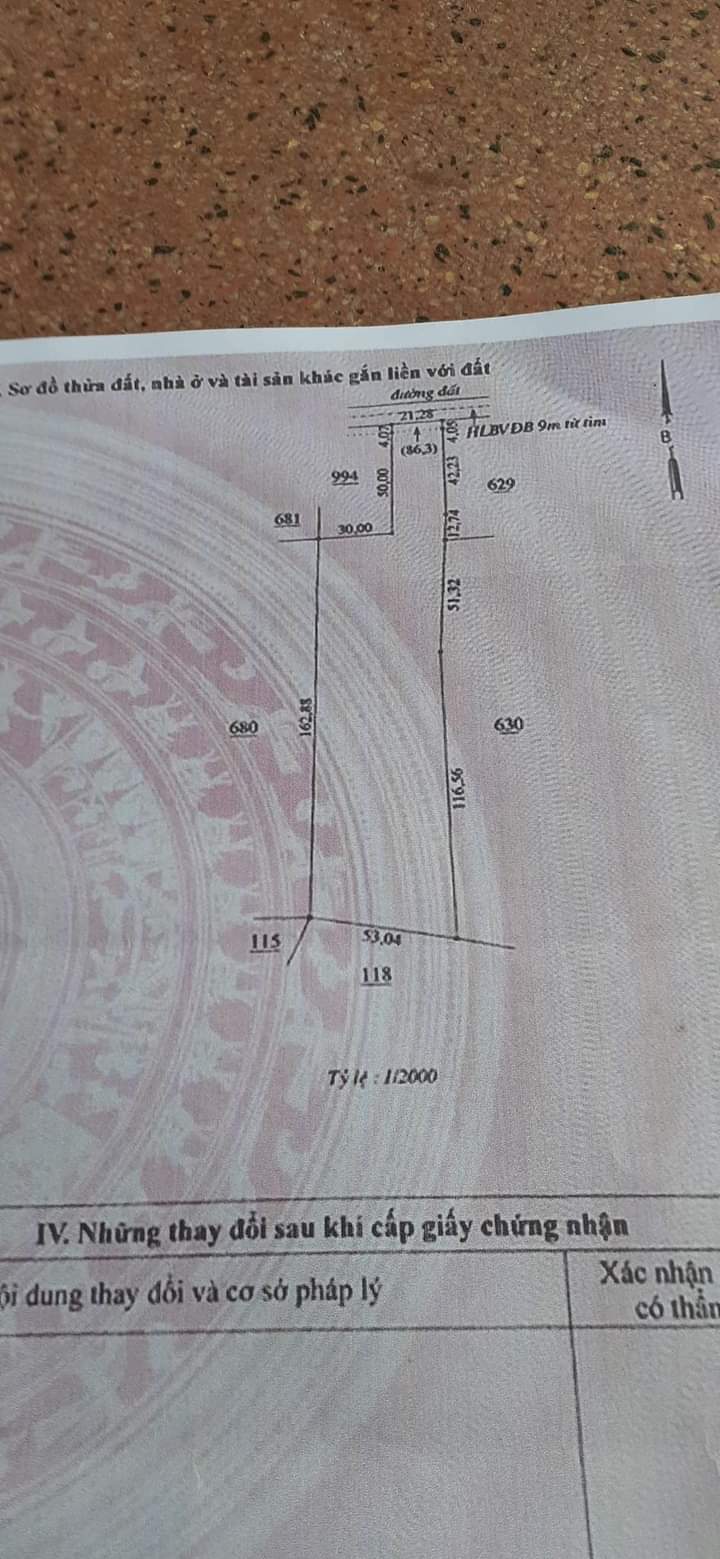 Bán đất xã Tân Hưng giá 2tỷ dt 1ha