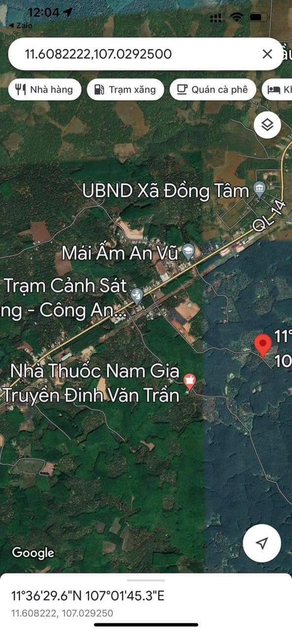 Bán đất xã Đồng Tâm giá 300tr dt 5×40×100tc