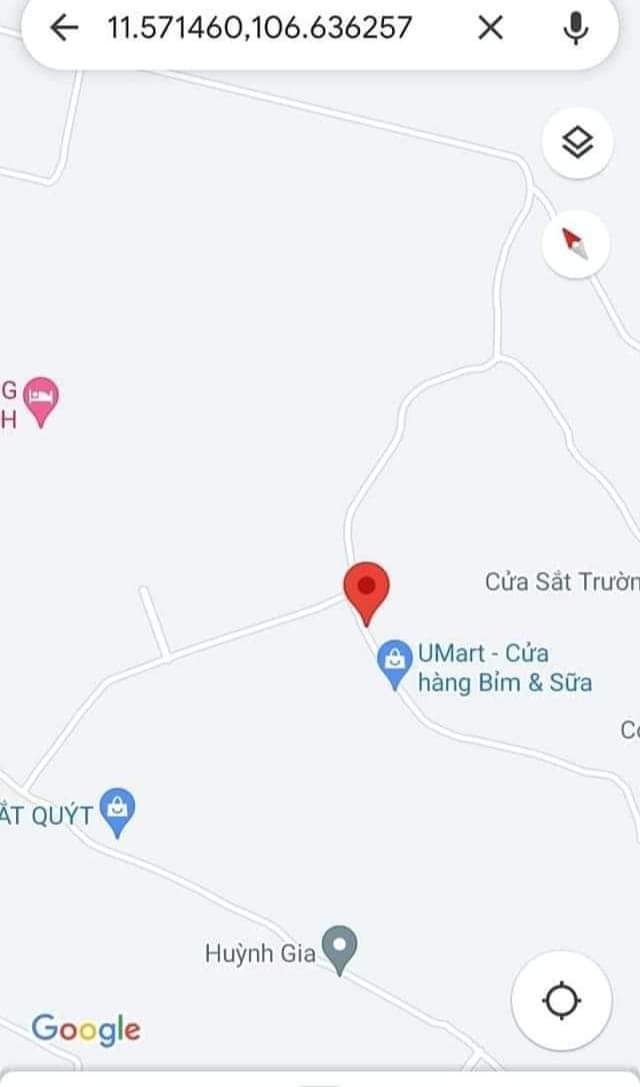 Bán đất xã Phước An giá 800tr dt 2xào