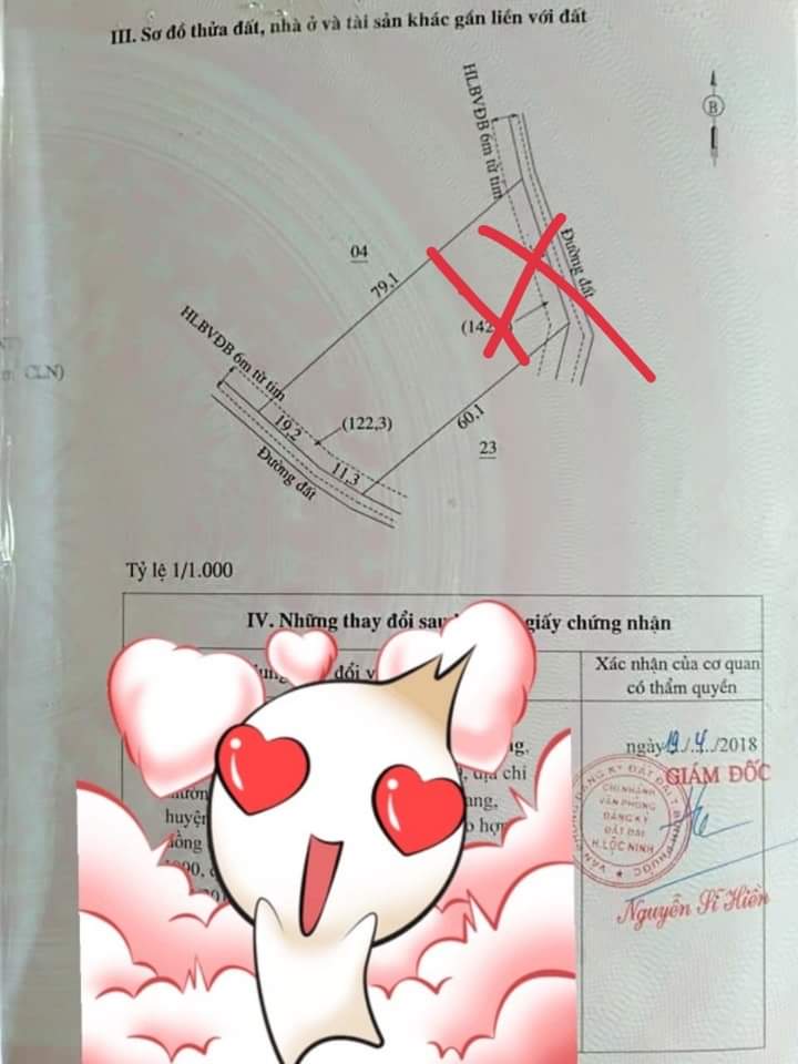 Bán nhà xã lộc quang giá 1 tỷ 500tr dt 26x50x400 tc