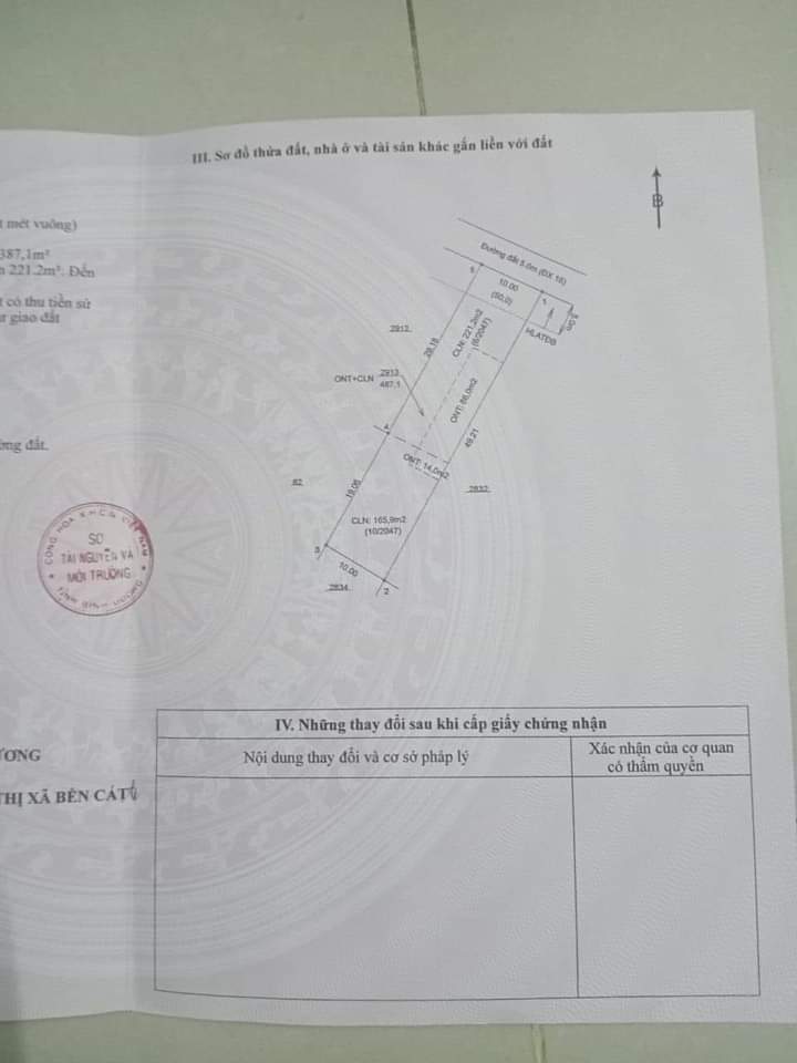 Bán đất Phú An giá 2ti450 dt 10*49*100tc