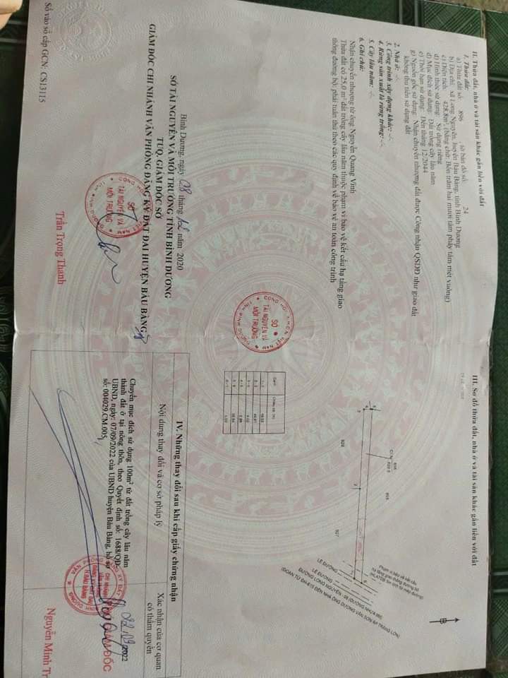 Bán đất long Nguyên giá 790tr dt 5*96*100tc