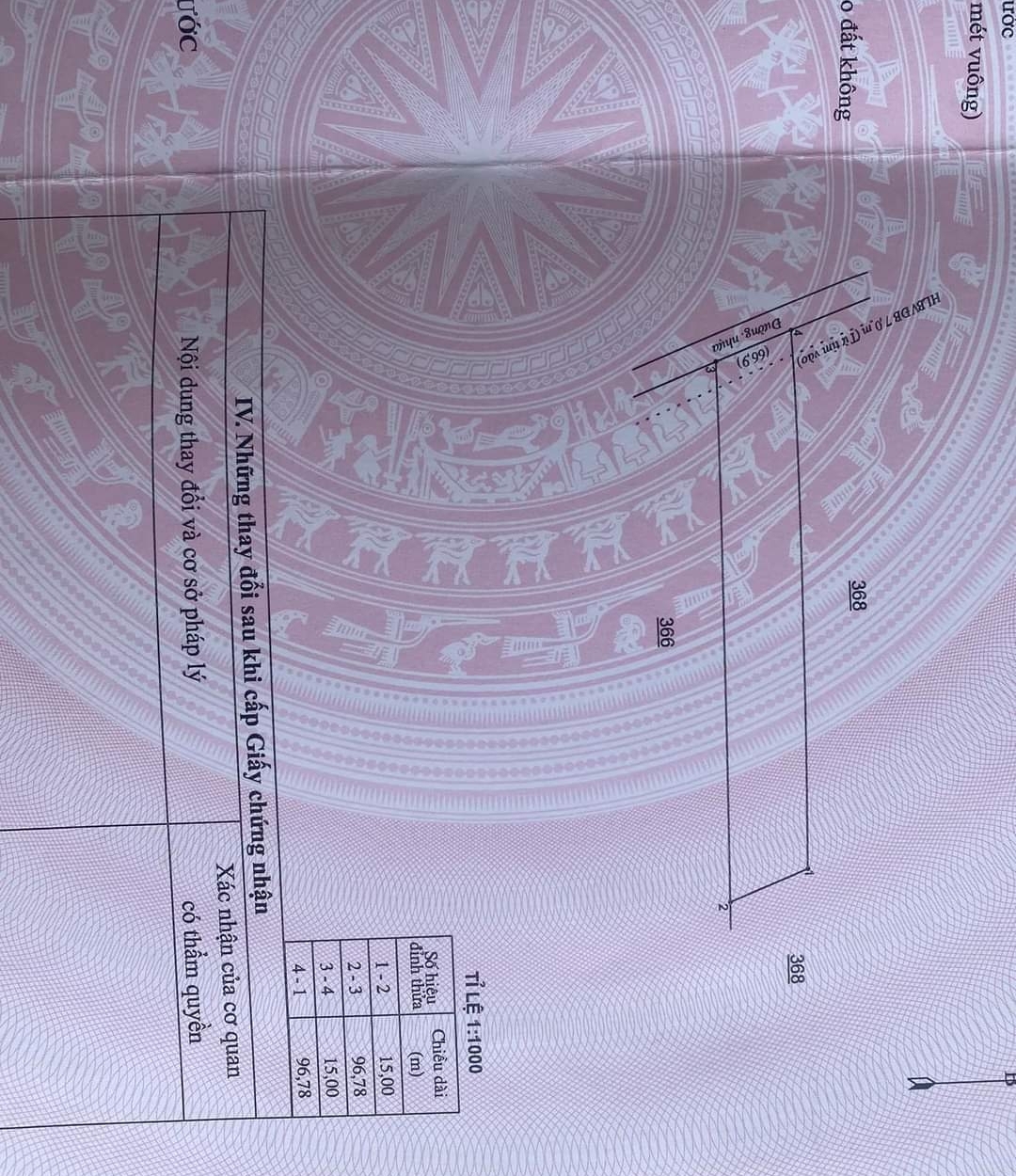 Bán đất xã Đa Kia dt 15*96 giá 75tr/m