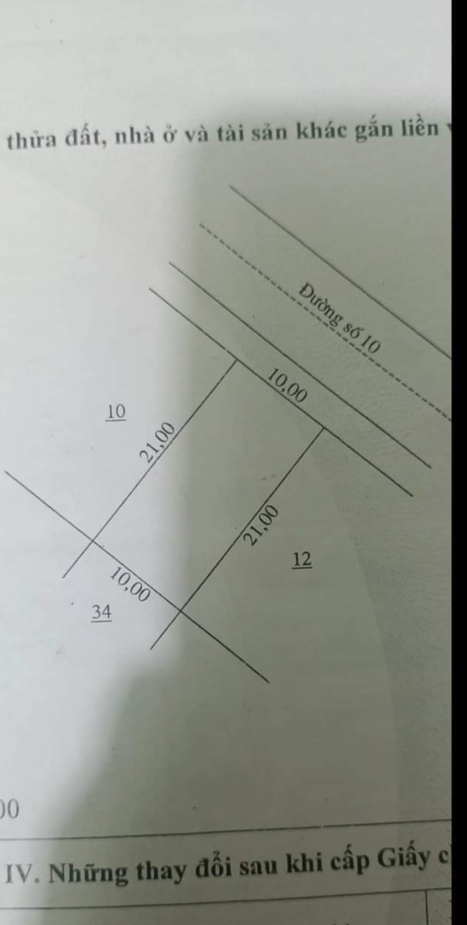 Bán đất xã Lộc Hiệp dt 10*21 giá 850tr