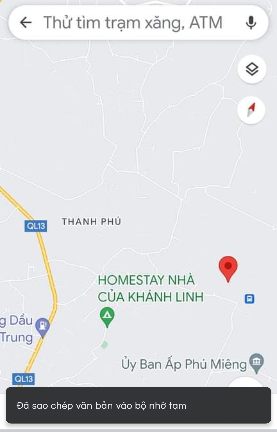 Bán đất xã Thanh Phú dt 1,7xào giá 500tr