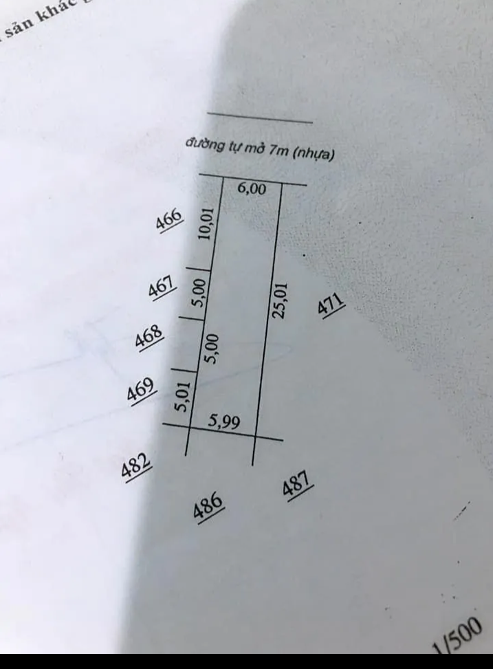 Bán đất xã Tân Phước giá 412tr dt 6×25×100tc