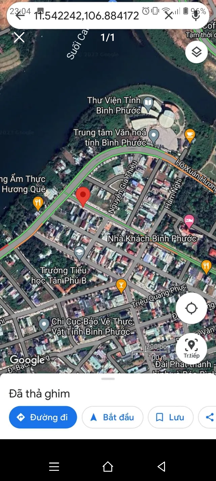 Bán đất phường Tân Phú giá 4tỷ800 dt 6×25×100%tc